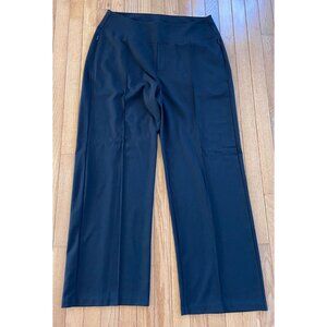Athleta Eastbound Wide Leg Pants Stretch Black Size 18